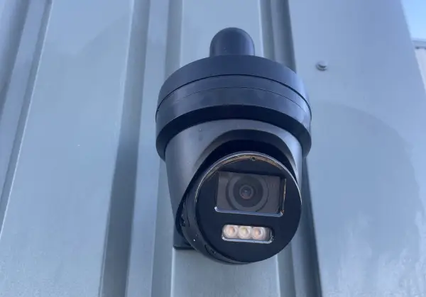 Hikvision Camera on Warehouse