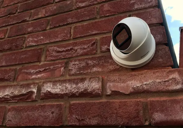White Hikvision CCTV Installer